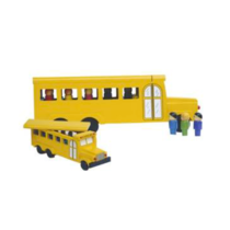 autobus-della-scuola-in-legno-giallo-