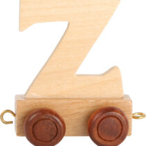 lettera Z trenino in legno