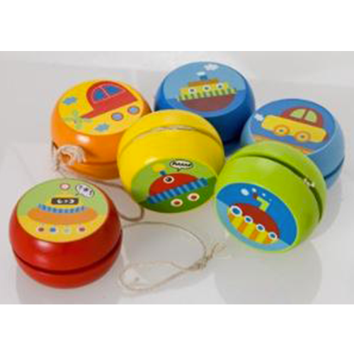 Yo-Yo colorati in legno