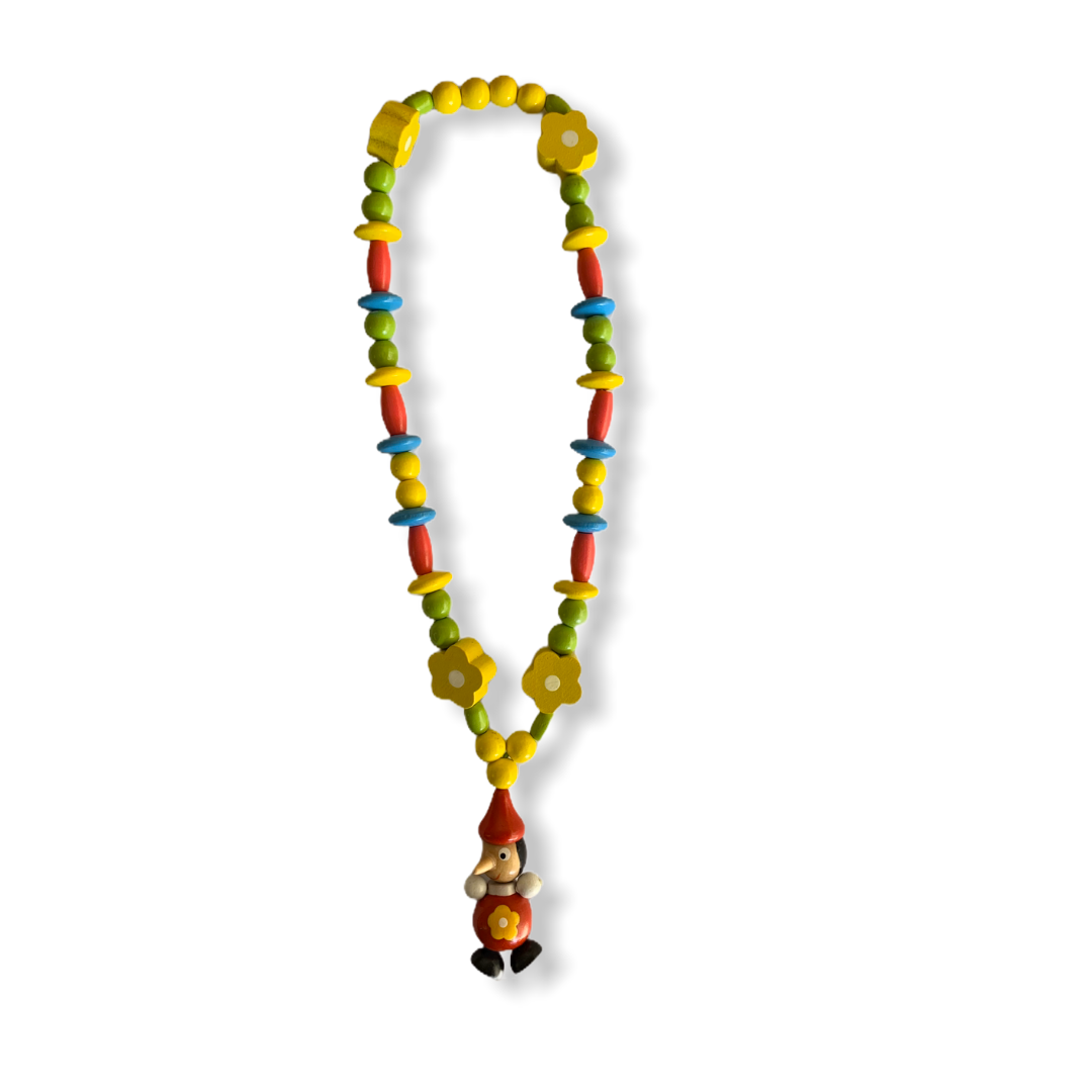 Collana Pinocchio in legno