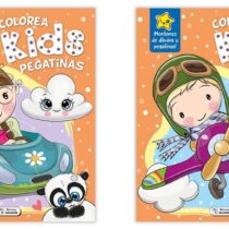 Album da colorare+etichette Kids