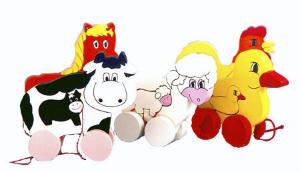 Animali della Fattoria trainabili